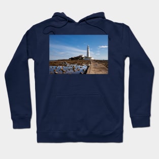 St Mary's Island and Lighthouse Hoodie